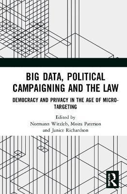 预售 按需印刷 Big Data, Political Campaigning and the Law