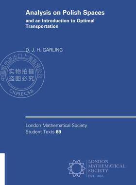 【预售 按需印刷】 Analysis on Polish Spaces and an Introduction to Optimal Transportation