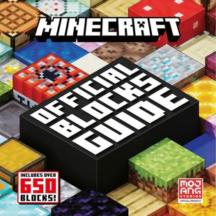 预售 我的世界官方方块指南 游戏周边书 Mojang AB 英文原版 Minecraft Official Blocks Guide 8-14岁