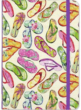 人字拖 笔记本 日记本 文创周边 Peter Pauper Press 无酸纸 英文原版 Flip Flops Journal