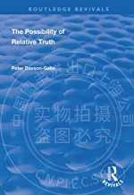 预售 按需印刷 The Possibility of Relative Truth