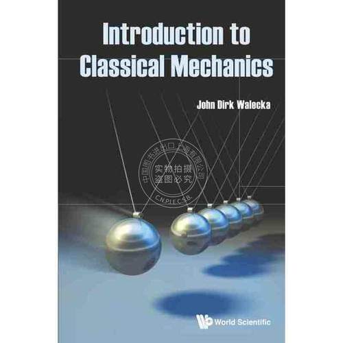 【预售 按需印刷】 经典力学导论INTRODUCTION TO CLASSICAL MECHANICS