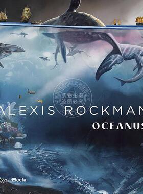 现货 亚历克西斯·洛克曼：海洋之神 进口艺术画册画集水彩画  英文原版 Alexis Rockman: Oceanus