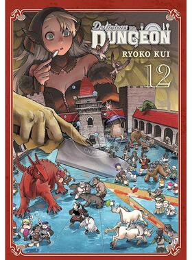 迷宫饭 第十二卷 九井谅子 Ryoko Kui 英文原版漫画 Delicious in Dungeon Vol.12