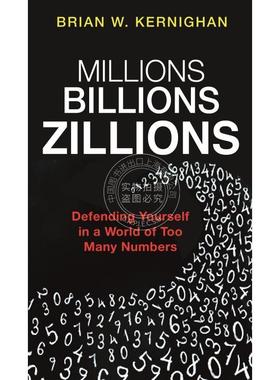 按需印刷 Millions  Billions  Zillions数百万，数十亿，数十亿：在一个数字太多的世界中捍卫自己 英文原版普林斯顿