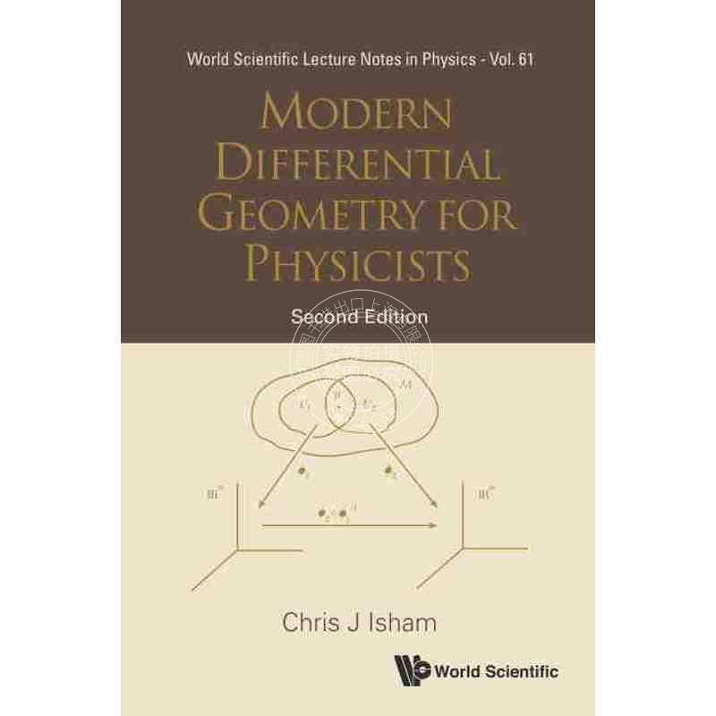 【预售 按需印刷】 《现代微分几何在物理学中的应用（第二版）》MODERN DIFFERENTIAL GEOMETRY FOR PHYSICISTS (2ND EDITION)