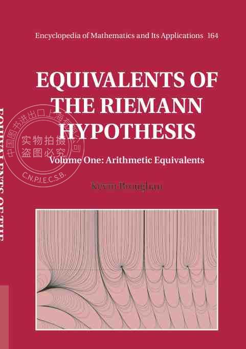【预售 按需印刷】 Equivalents of the Riemann Hypothesis
