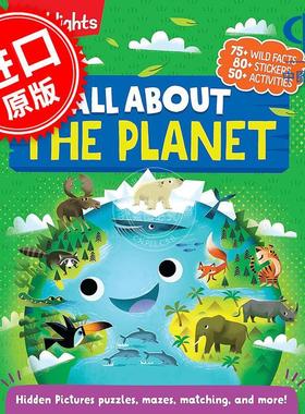 Highlights 关于地球的一切 儿童科普读物 英文原版 All About the Planet 3-6岁