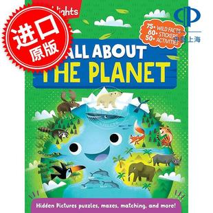 About 6岁 一切 Planet the All 英文原版 儿童科普读物 关于地球 Highlights