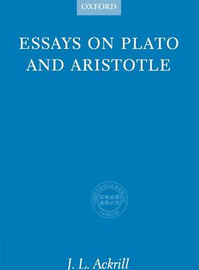 【预售 按需印刷】 Essays on Plato and Aristotle
