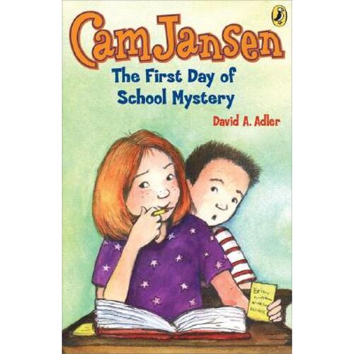 现货 少女侦探简森Cam Jansen 英文原版 The First Day of School Mystery少儿儿童分级读物书籍 桥梁章节书 David Adler