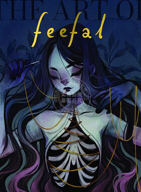 Feefal艺术漫画集  Linnea Kikuchi超自然仙境漫画艺术 英文原版 The Art of Feefal