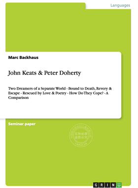 预售 按需印刷 John Keats & Peter Doherty: Two Dreamers of a Separate World-Bound t