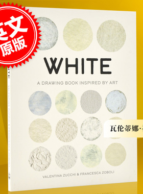 白色:图画启发艺术 英文原版 White : A Drawing Book Inspired by Art 瓦伦蒂娜·祖奇 艺术色彩画集 画册