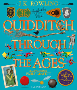 现货 哈利波特 神奇的魁地奇球 Quidditch Through the Ages 彩绘插图版 英文原版 英文版 儿童奇幻小说 精装 J.K. Rowling