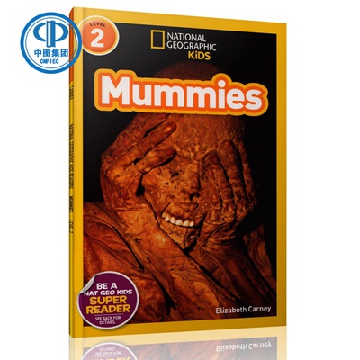 现货 国家地理分级阅读读物：木乃伊 National Geographic Kids Readers: Mummies 儿童英语启蒙绘本少儿科普百科教材