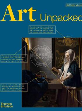 艺术解密：50件艺术作品揭秘、探索、解读 英文原版 艺术画册 Art Unpacked: 50 Works of Art: Uncovered  Explored  Explained
