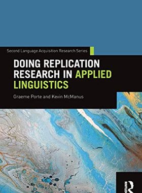 预售 按需印刷 Doing Replication Research in Applied Linguistics