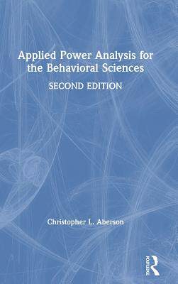 预售 按需印刷 Applied Power Analysis for the Behavioral Sciences