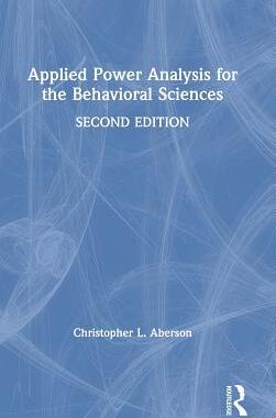 预售 按需印刷 Applied Power Analysis for the Behavioral Sciences