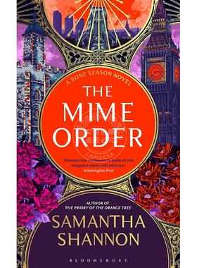 预售 默剧秩序 奇幻小说 The Bone Season系列 萨曼莎香浓 Samantha Shannon 英文原版 The Mime Order