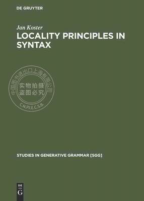 预售 按需印刷 Locality principles in syntax