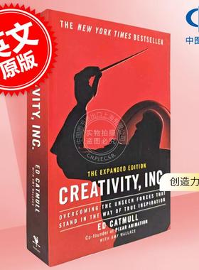 预售 创造力公司 埃德卡特穆尔 Ed Catmull 皮克斯创始人 英文原版 Creativity Inc