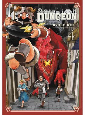 迷宫饭 第四卷 九井谅子 Ryoko Kui 英文原版漫画 Delicious in Dungeon Vol.4