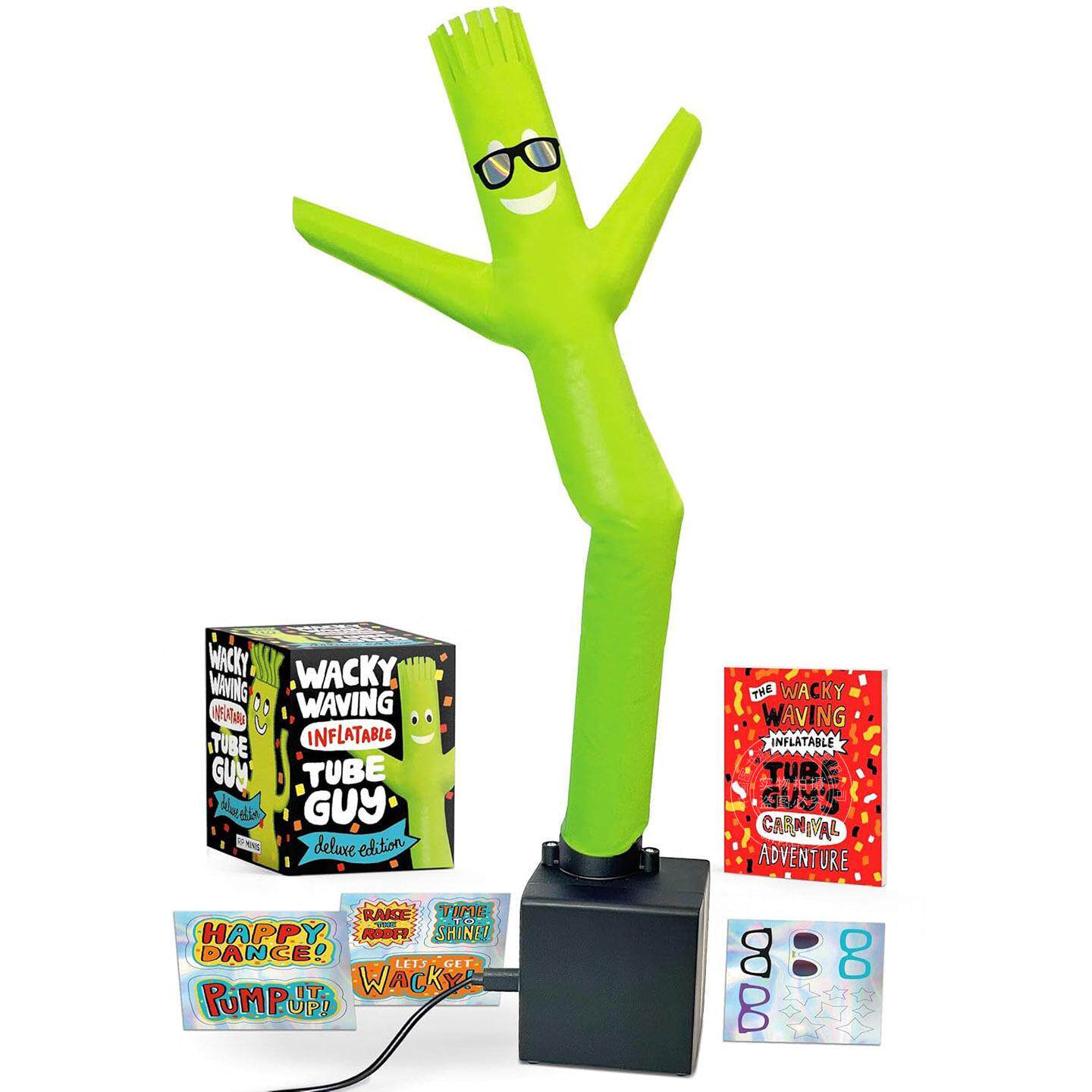 古怪的挥舞手臂的充气式摇摆管人豪华版 文创周边 英文原版 Wacky Waving Inflatable Tube Guy Deluxe Edition