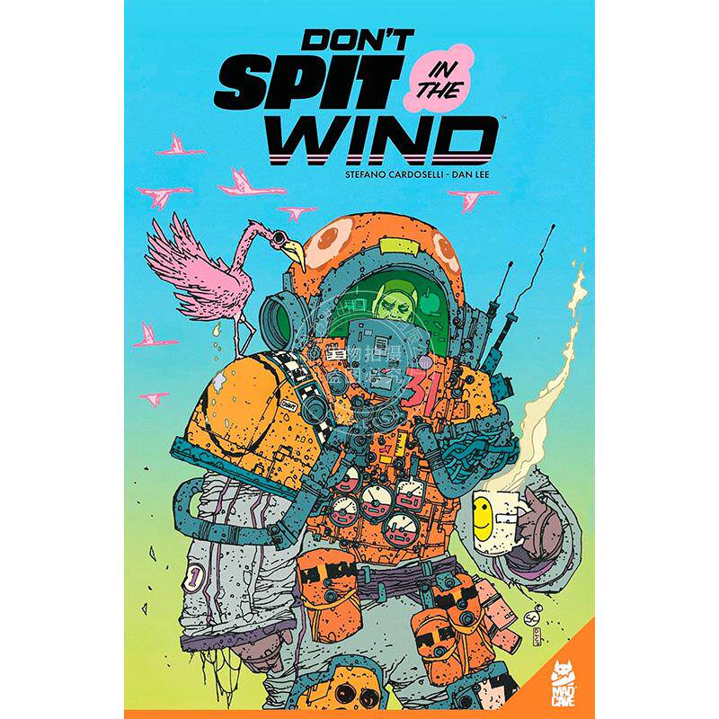 不要随地吐痰 科幻图像小说 Stefano Cardoselli 英文原版 Don't Spit in the Wind