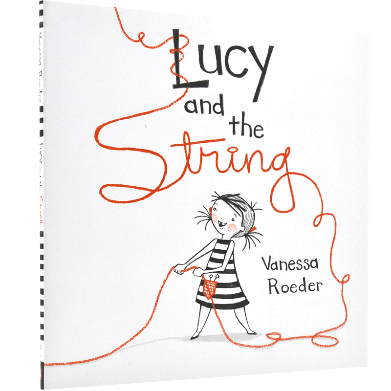 现货 露西和绳子 儿童绘本 3-5岁 精装 Vanessa Roeder 英文原版 Lucy and the String