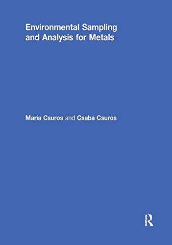 预售 按需印刷 Environmental Sampling and Analysis for Metals