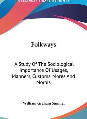 【预售 按需印刷】 Folkways