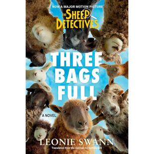 预售 绵羊侦探团电影封面版 Leonie Swann 休·杰克曼 英文原版 Three Bags Full