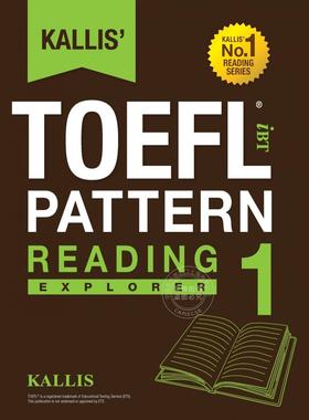 现货 按需印刷 Kallis' TOEFL iBT Pattern Reading 1