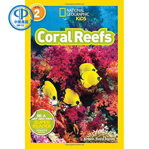 现货 英文原版 国家地理分级阅读：珊瑚礁 National Geographic: Coral Reefs
