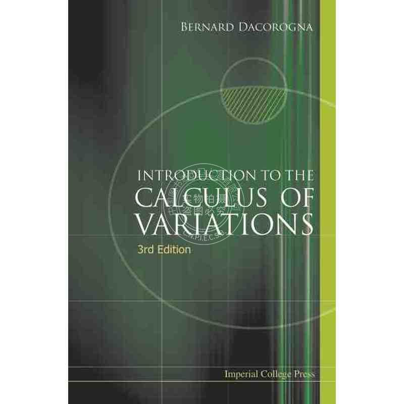 【预售 按需印刷】 变量积分概论（第三版）INTRODUCTION TO THE CALCULUS OF VARIATIONS (3RD EDITION)