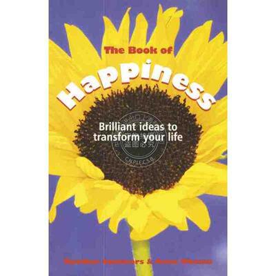 预售 按需印刷幸福之书：改变生活的绝妙想法The Book Of Happiness - Brilliant Ideas To Transform Your Life