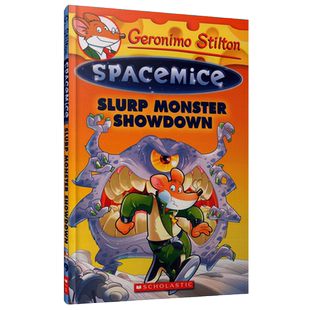 现货 英文原版Slurp Monster Showdown老鼠记者系列读物 儿童读物