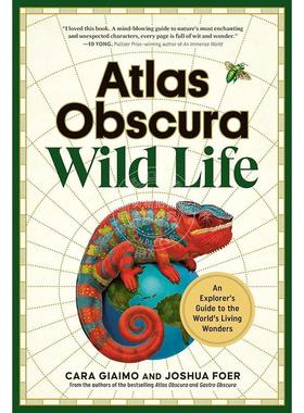 预售 隐秘之地地图集：野生动物 Cara Giaimo 自然社科 英文原版 Atlas Obscura: Wild Life