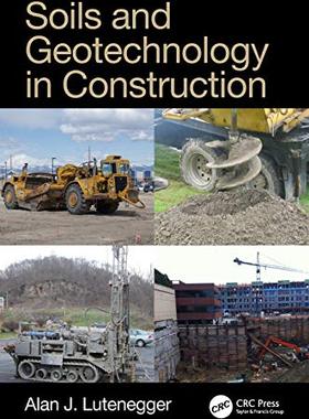 【预售 按需印刷】 Soils and Geotechnology in Construction