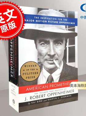 预售 美国普罗米修斯:奥本海默的胜与悲 克里斯托弗·诺兰电影灵感原著 英文原版 American Prometheus
