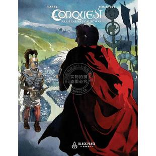 Conquest 凯撒大帝 图像小说 Gallic War Caesar 征服 Julius 英文原版 高卢战争