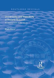 预售 按需印刷 Universality and Selectivity in Income Support