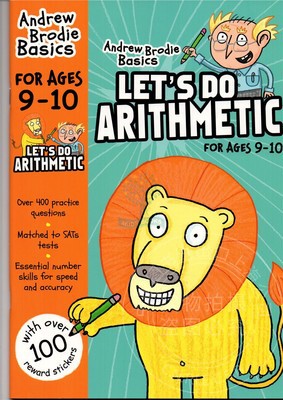 现货！Bloomsbury 英文原版英国小学算术练习册 Let's do Arithmetic 9-10