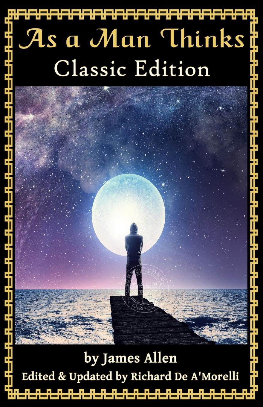 预售 按需印刷 As a Man Thinks