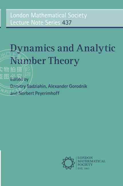 【预售 按需印刷】 Dynamics and Analytic Number Theory