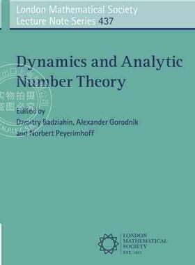 【预售 按需印刷】 Dynamics and Analytic Number Theory
