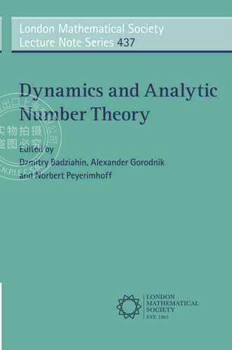 【预售 按需印刷】 Dynamics and Analytic Number Theory