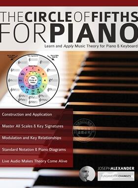 预售 按需印刷 The Circle of Fifths for Piano